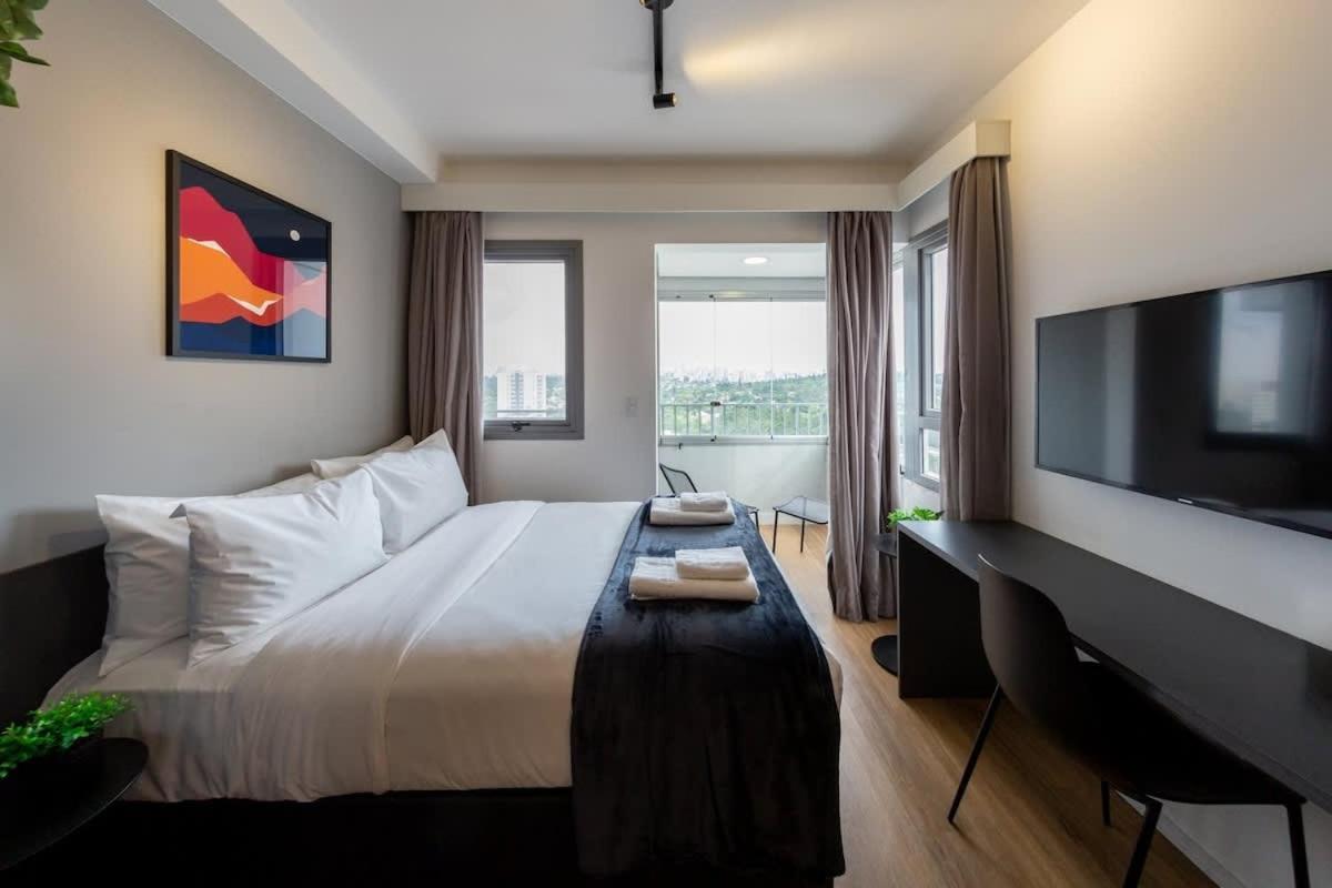 Bhomy Brooklin - 350m Do Metro Brooklin Bur1707 Apartamento *