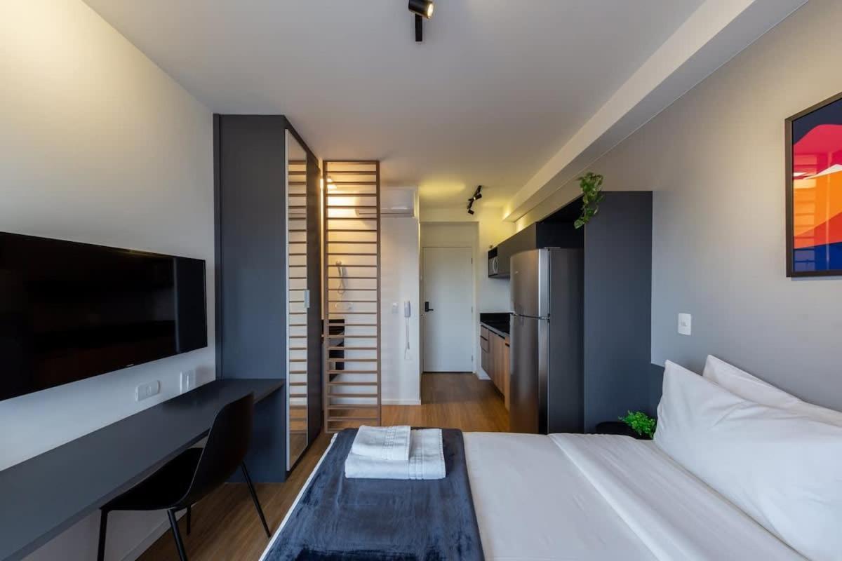 Apartment Bhomy Brooklin - 350m Do Metro Brooklin Bur1707 Sao Paulo